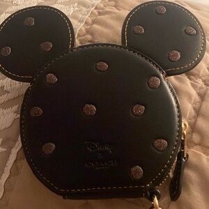 Disney x Coach coin purse